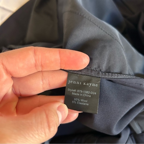 NWT Jenni Kayne Wool Jones Trouser in Navy 6 - Picture 14 of 16